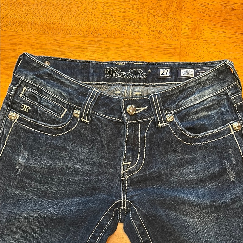 Miss Me Women's Deep Blue Boot Cut Jeans